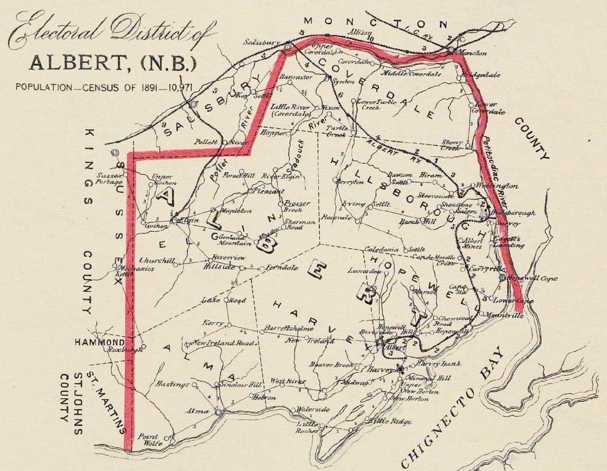 Albert County 1895