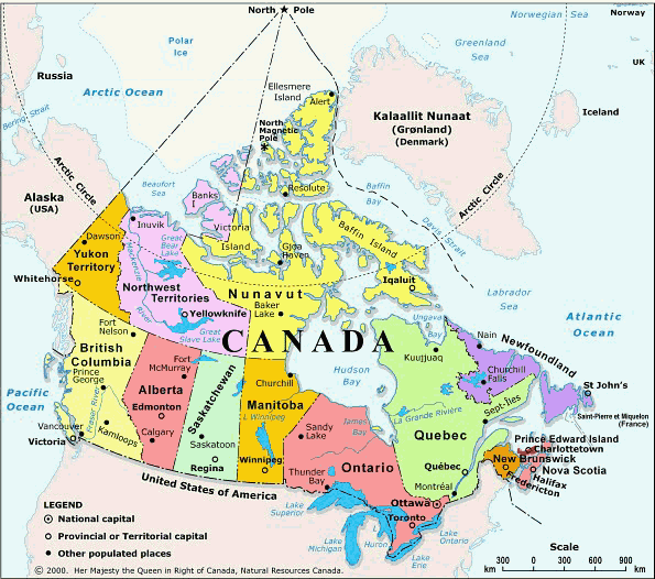 Canada Map